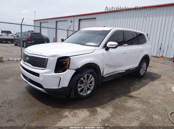 5XYP2DHC4MG183854 2021 KIA TELLURIDE White Передня ліва чверть