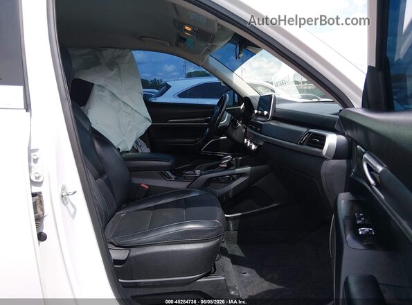 5XYP2DHC4MG183854 2021 KIA TELLURIDE White Вид салону спереду