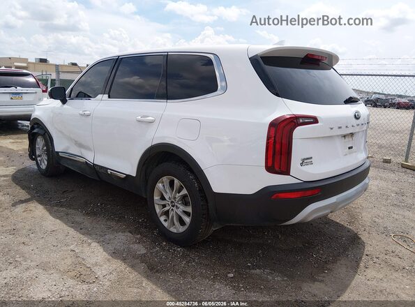 5XYP2DHC4MG183854 2021 KIA TELLURIDE White Задня ліва чверть