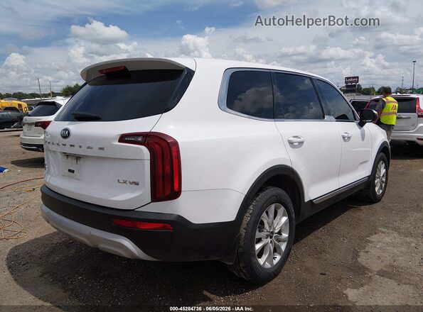 5XYP2DHC4MG183854 2021 KIA TELLURIDE White Задня права чверть