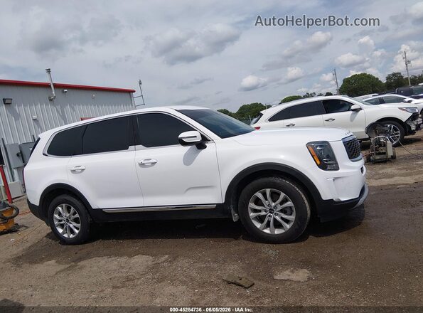 5XYP2DHC4MG183854 2021 KIA TELLURIDE White Вид задньої частини салону