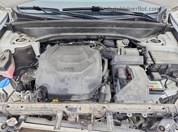 5XYP2DHC4NG208303 2022 KIA TELLURIDE White Engine compartment view