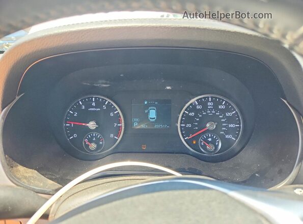 5XYP2DHC6MG096926 2021 KIA TELLURIDE White Սարքավորումների վահանակի տեսք