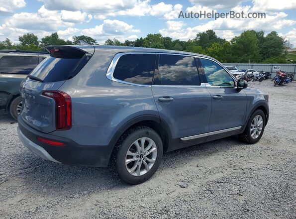 5XYP2DHC6MG155246 2021 KIA TELLURIDE Gray უკანა მარჯვენა