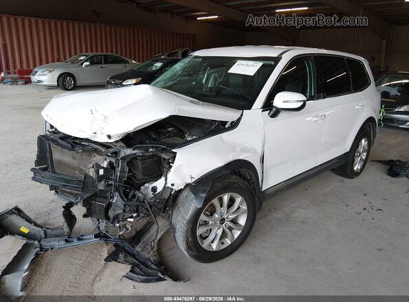5XYP2DHC6NG205452 2022 KIA TELLURIDE White Передня ліва чверть
