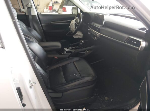 5XYP2DHC6NG205452 2022 KIA TELLURIDE White Вид салону спереду