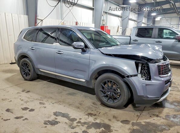 5XYP2DHC6NG212725 2022 KIA TELLURIDE Gray წინა მარჯვენა