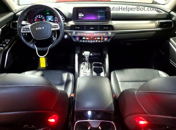5XYP2DHC6NG212725 2022 KIA TELLURIDE Gray წინა პანელის ხედი
