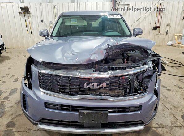 5XYP2DHC6NG212725 2022 KIA TELLURIDE Gray წინა ხედი