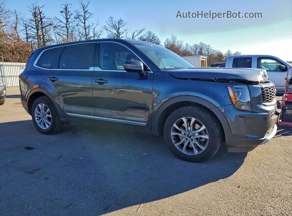 5XYP2DHC6NG267207 2022 KIA TELLURIDE Серый Передняя правая четверть