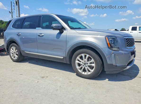 5XYP2DHC9MG150493 2021 KIA TELLURIDE Gray Front right