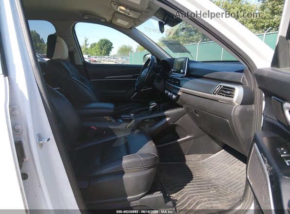5XYP2DHCXLG019748 2020 KIA TELLURIDE White Vista interior delantera