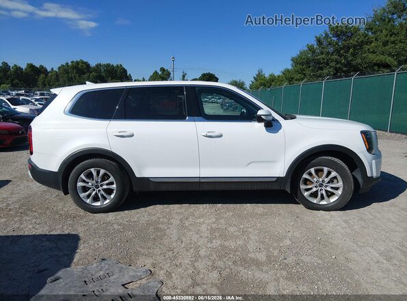 5XYP2DHCXLG019748 2020 KIA TELLURIDE White Vista interior trasera