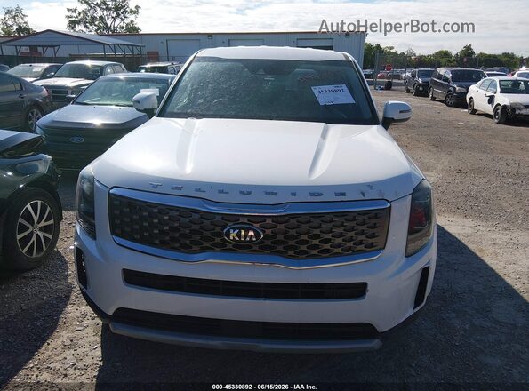 5XYP2DHCXLG019748 2020 KIA TELLURIDE White Vista del cuadro de instrumentos