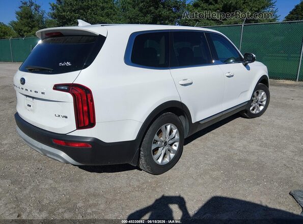 5XYP2DHCXLG019748 2020 KIA TELLURIDE White Trasero derecho