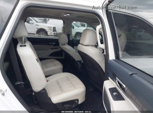 5XYP34GC1PG340985 2023 KIA TELLURIDE Белый Вид наклейки с VIN-кодом
