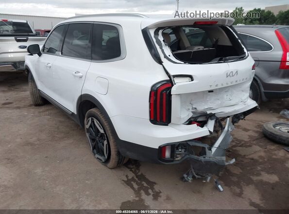 5XYP34GC1PG340985 2023 KIA TELLURIDE Белый Задняя левая четверть