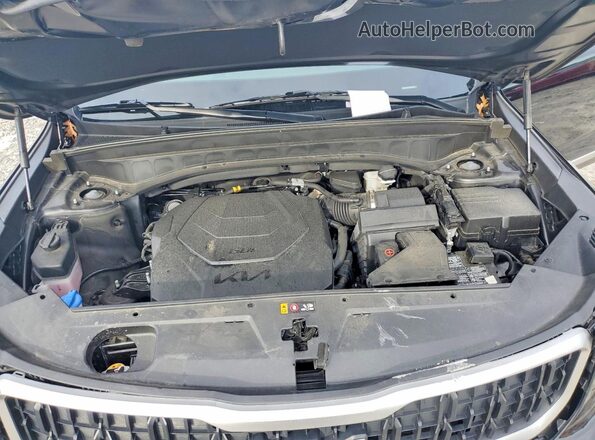5XYP34GC1RG482711 2024 KIA TELLURIDE Black Widok komory silnika