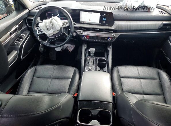 5XYP34GC1RG482711 2024 KIA TELLURIDE Black Widok deski rozdzielczej