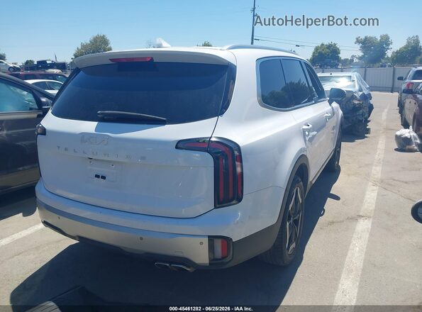5XYP34GC4RG530797 2024 KIA TELLURIDE White Задня права чверть