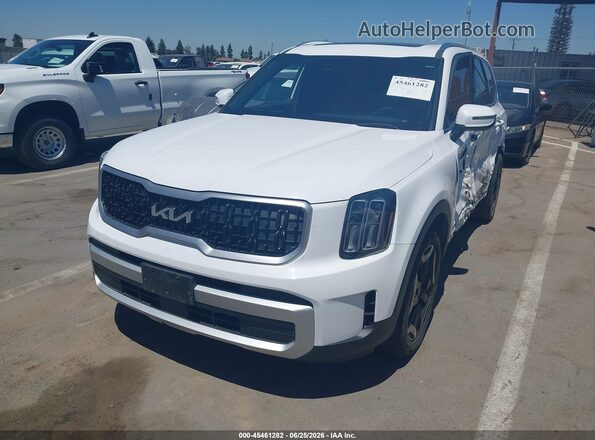5XYP34GC4RG530797 2024 KIA TELLURIDE White Передня ліва чверть