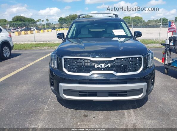 5XYP34GC5SG648282 2025 KIA TELLURIDE Black Front view