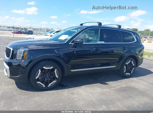 5XYP34GC5SG648282 2025 KIA TELLURIDE Black 360 interior view