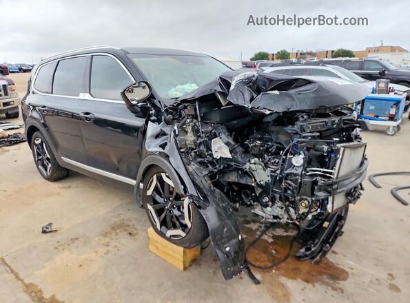 5XYP34GC8SG697170 2025 KIA TELLURIDE Черный Передняя правая четверть
