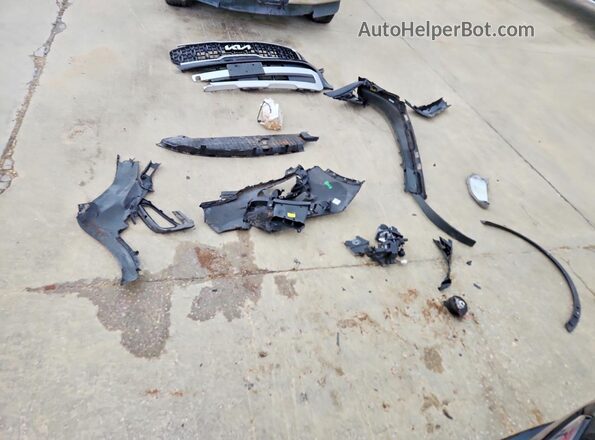 5XYP34GC8SG697170 2025 KIA TELLURIDE Черный Вид наклейки с VIN-кодом