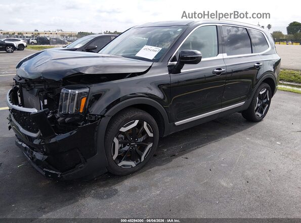 5XYP34GCXSG653901 2025 KIA TELLURIDE Black Przód lewy