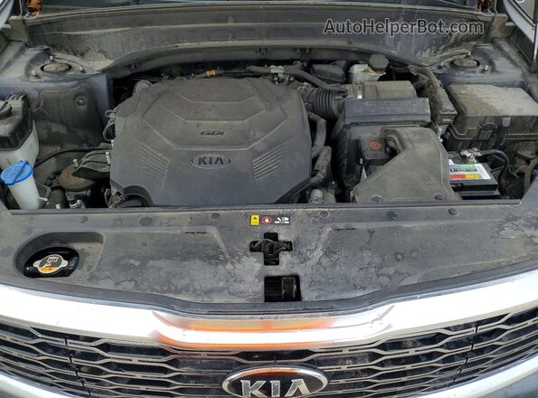 5XYP34HC0LG017617 2020 KIA TELLURIDE Charcoal Շարժիչի բաժամունքի տեսք