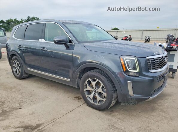 5XYP34HC0LG017617 2020 KIA TELLURIDE Charcoal Առջևի աջ