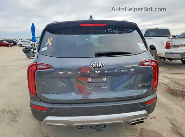 5XYP34HC0LG017617 2020 KIA TELLURIDE Charcoal Հետևի տեսք