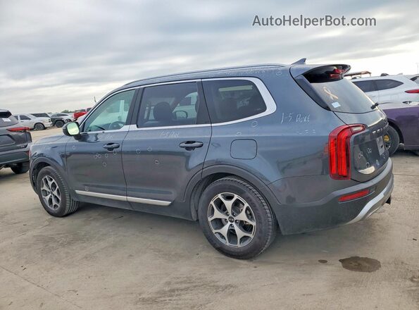5XYP34HC0LG017617 2020 KIA TELLURIDE Charcoal Հետևի ձախ