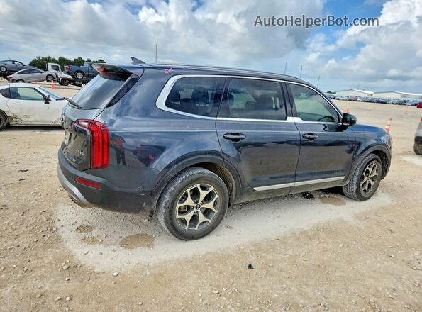 5XYP34HC0MG125611 2021 KIA TELLURIDE Угольный Задняя правая четверть