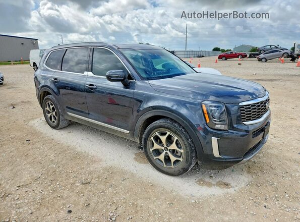 5XYP34HC0MG125611 2021 KIA TELLURIDE Угольный Передняя правая четверть