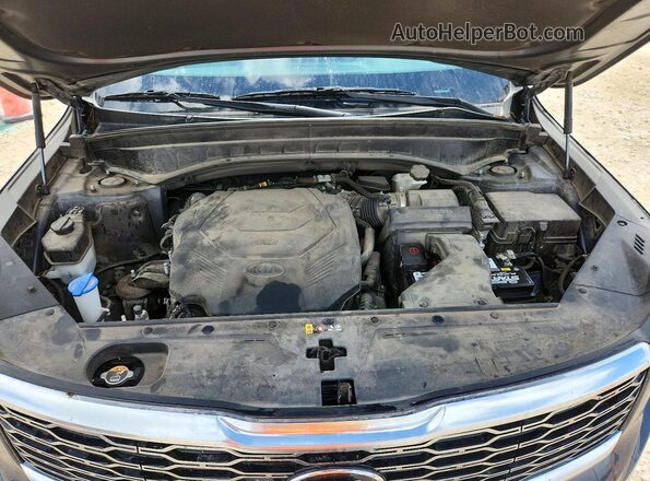 5XYP34HC0MG125611 2021 KIA TELLURIDE Угольный Вид подкапотного пространства