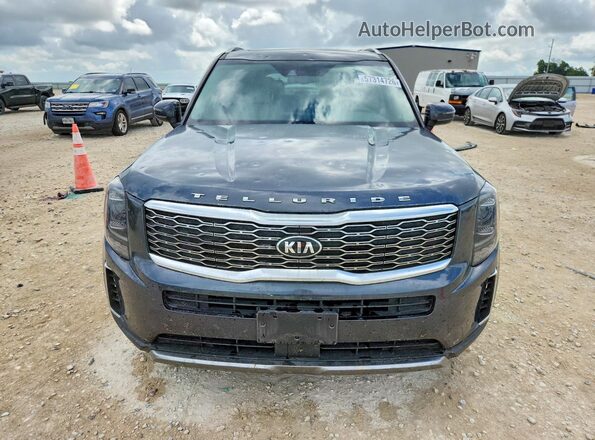 5XYP34HC0MG125611 2021 KIA TELLURIDE Угольный Вид спереди