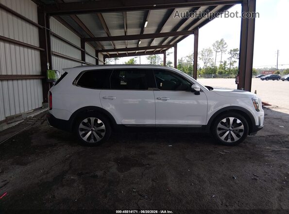 5XYP34HC0MG180771 2021 KIA TELLURIDE White Vista interior trasera
