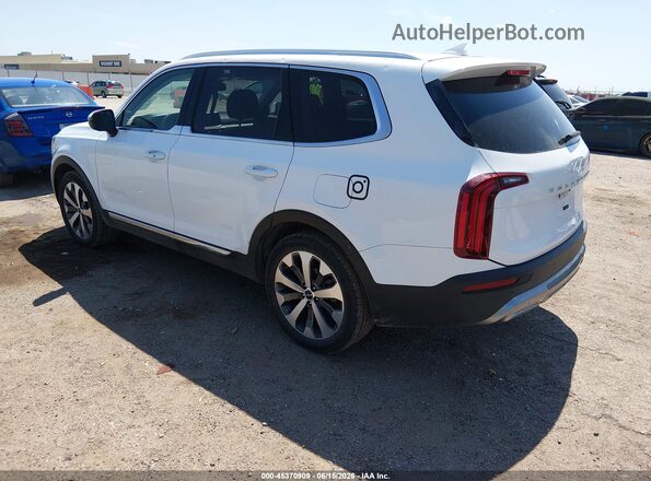 5XYP34HC0NG213432 2022 KIA TELLURIDE White Trasero izquierdo