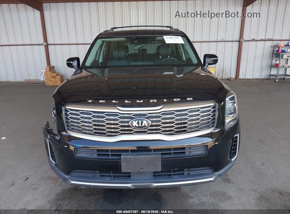 5XYP34HC1LG045555 2020 KIA TELLURIDE Black Вид щитка приладів
