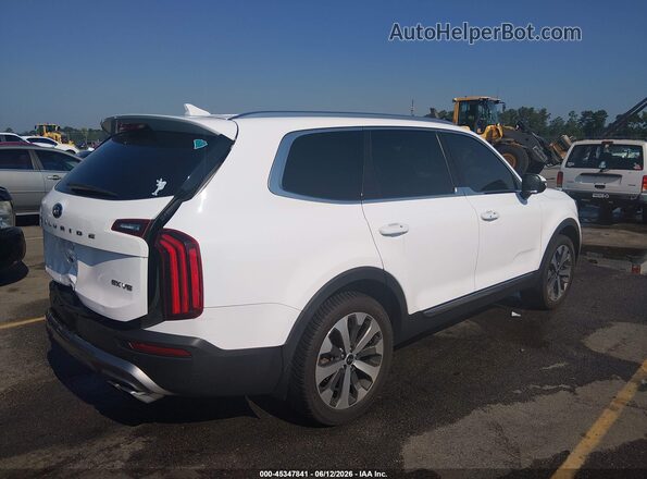 5XYP34HC1MG175689 2021 KIA TELLURIDE White უკანა მარჯვენა
