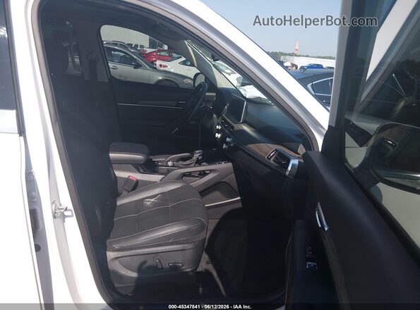 5XYP34HC1MG175689 2021 KIA TELLURIDE White წინა სალონის ხედი