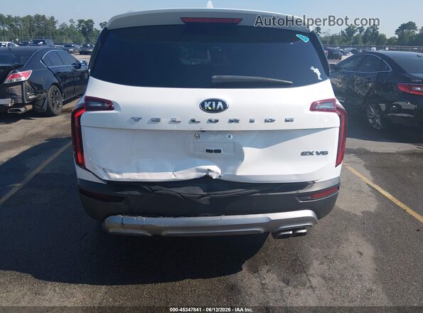 5XYP34HC1MG175689 2021 KIA TELLURIDE White წინა ხედი