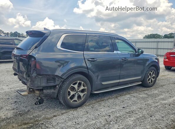 5XYP34HC2LG035309 2020 KIA TELLURIDE Черный Задняя правая четверть