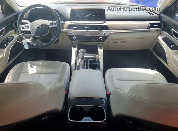 5XYP34HC2LG035309 2020 KIA TELLURIDE Черный Вид панели приборов