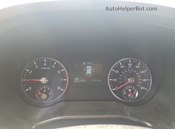 5XYP34HC2LG035309 2020 KIA TELLURIDE Черный Вид щитка приборов