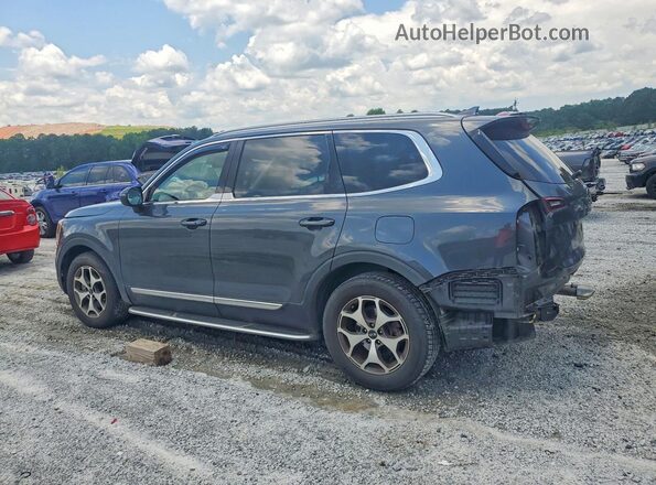 5XYP34HC2LG035309 2020 KIA TELLURIDE Черный Задняя левая четверть