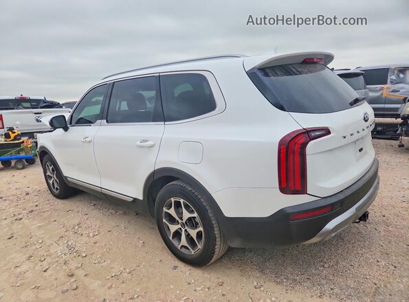 5XYP34HC2LG069637 2020 KIA TELLURIDE White უკანა მარცხენა