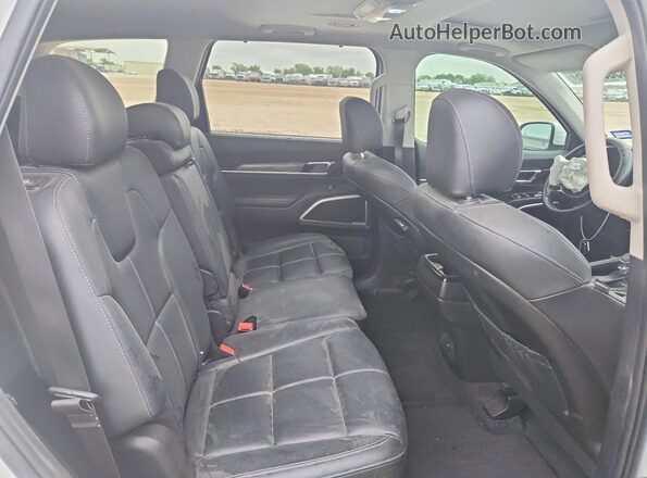 5XYP34HC2LG069637 2020 KIA TELLURIDE White უკანა სალონის ხედი